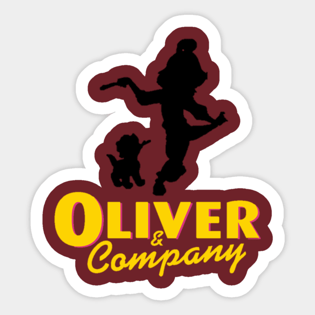 Oliver Sticker by duchessofdisneyland